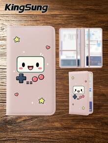 Kingsung Cute Game Console Pattern Car File Holder, Women's ID Bag, Registration Wallet And Card Holder, Insurance, Driver's License, Passport And Card/Travel/Vacation Essentials, Perfect Gift For Car/Truck/Motorcycle Owners - Multicolor - View 17