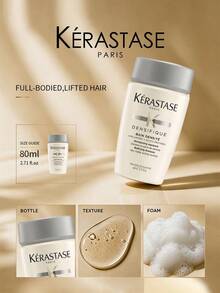 Kérastase Densifique Volumizing Shampoo 80ml, Volumizing Shampoo For Fine And Flat Hair, Volumizing Fine Hair, Travel Size - Shampoo - View 5