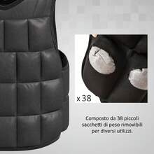 Weighted Vest - Black - View 2