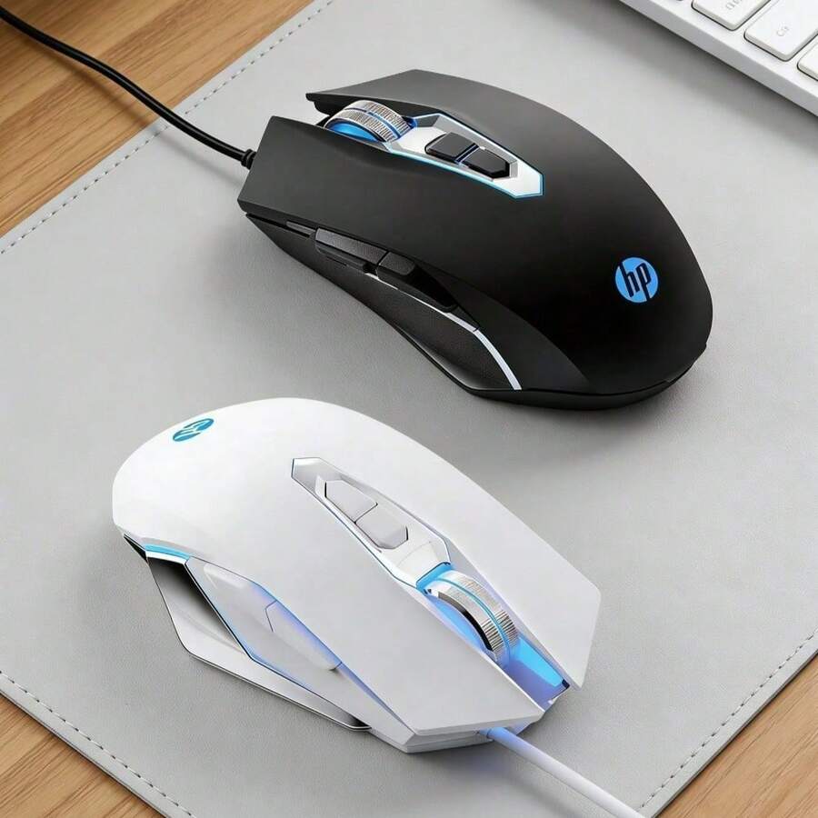 HP M220 Wired Gaming Mouse, Anti-Sweat Non-Slip Texture, Plug-And-Play Driver-Free, Versatile Value Choice, Instant Connection Compatible With Multiple Devices - View 1