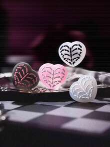 GeekShare 4pcs Heart Skull Design Silicone Joycon Thumb Grip Protective Covers For Switch 2 - View 5
