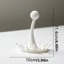 1pc Milk Water Drop Cup Holder, Fast Ventilation Circulation, Efficient Drainage | Suitable For Various Water Bottles, Cups, Wine Glasses | Compact Space-Saving Kitchen Counter/Office/Travel Essential | Easy To Clean Storage Rack, Kitchen Organization Gift - Multicolor - View 10