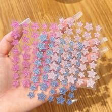 160pcs Colorful Fine Glitter Star Patch - Multicolor - View 3