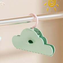 1pc Seamless Pants Clip Clothing Organizer Rack Wardrobe Storage Rack Drying Clip Anti-Wrinkle Rack - Multicolor - View 12