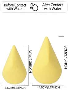 Mini Dual End Fan Shape Beauty Sponge Irregular Makeup Blender Latex-Free Soft Cosmetic Puff For Foundation Cream Makeup Loose Powder - Multicolor - View 3