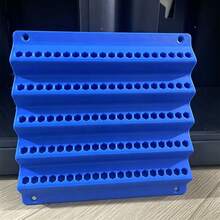 Wall-Mounted Drill Bit Storage Rack, Multi-Layer Wall-Mounted Hex Drill Bit Holder, Large Capacity Anti-Clogging Drill Bit Storage Organizer, Suitable For Screwdriver Bits And Drill Bits, Workshop Garage Tool Storage And Organization - Multicolor - View 11
