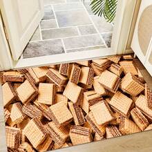 سجادة طويلة بطبعة الكوكيز، ديكور منزلي داخلي، حصيرة مطبخ طويلة، حصيرة مدخل، ديكور مدخل الممر، سجادة جانب السرير في غرفة النوم، سجادة غرفة المعيشة، حصيرة غرفة الغسيل، حصيرة الحمام، مناسبة للشقق والسكن الجامعي وديكور المنزل اليومي - متعدد الألوان - مشاهدة 5