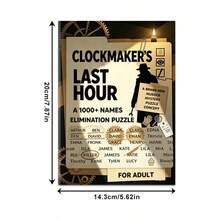 1 Book, American Style Pressure Problem Solving Workbook: Adult Detective Puzzle Workbook Suitable For Games And Group Games, Immersive Plot Crime Solving Challenges, - A - View 9