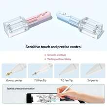 4PCS Replacement Tips For Apple Pencil, Compatible With IPad Pencil 1st And 2nd Generation - Multicolor - View 6