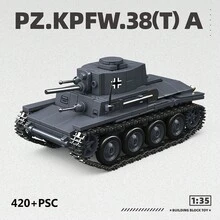 420/320/390/470+PCS Military Main Battle Tank Building Blocks Set, Colorful Army Tank Model Building Toy, Military Collection Grade Assembly Kit, Gift For Boys And Girls Military Enthusiasts - Multicolor - View 1