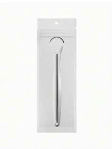 Stainless Steel Tongue Scraper, Reusable Oral Care Tongue Cleaner With Small Loop, Large Loop & U-Shaped Designs, Smooth Edge Breath Care Tool, Compact Portable Dental Hygiene Accessory For Home, Travel & Daily Use - Silver - View 11