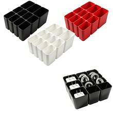 11-Slot Cable Storage Box/Tray, Essential Electronic Storage Accessory, Home Office Desktop Drawer-Style Cable Manager (Expandable Drawer Storage Box), Home Storage Desktop And Drawer Organizer - Multicolor - View 4