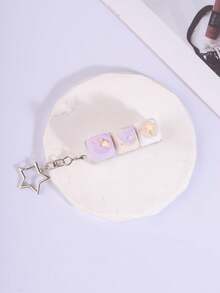 1pc Creative Memo Keychain, Y2K Bag Charm, Bag Keychain, Bag Accessory, Women's Accessory, Birthday Gift For Friends - Multicolor - View 7