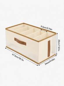 Handbag Storage Box, Organizer Box, Space Saving, Separated Storage, Rental House, Dormitory, Home With Lid Handheld Tote Bag, Home Closet Bag Storage Rack, Rack Solution, Tie Organizer, Scarf Storage, Modular Separator - Multicolor - View 9