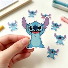 Bộ 50 miếng nhãn dán trang trí hoạt hình Stitch, nhãn dán sáng tạo vui nhộn cá nhân hóa, phong cách graffiti bằng vinyl chống nước, phù hợp cho laptop, điện thoại, ô tô, ván trượt, bình nước, sổ dán ảnh, máy tính, ốp điện thoại, đàn guitar, nhiều kiểu dáng, nhãn dán tự dính dùng cho ghi chép nhật ký - Nhiều màu - Xem 5