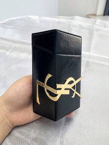 YSL Dustproof Hard Shell Cosmetic Storage Box Dual-Use Vanity Organizer & Daily Crossbody Handbag Gift Set - Black - View 6