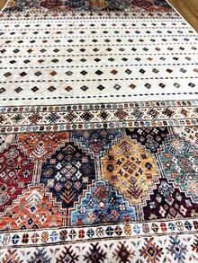 Digitally Printed Non-Slip Washable Runner And Area Rug, Suitable For Living Room, Bedroom, Outdoor, Kitchen Carpet | Modern, Scandinavian, Bohemian And Classic Styles | 100% Polyester - Multicolor - View 7
