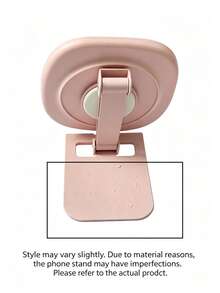 360° Rotatable Desktop Phone Stand, Multi-Color Macaron Series Universal Phone And Tablet Holder, Foldable Height Adjustable, Stable Heavy-Duty Base, Anti-Slip Anti-Tip Design, Compatible With Smartphone And Tablet, Hands-Free For Watching Movies, Online Classes, Office Work, Lightweight And Portable, Space-Saving, Practical Digital Accessory For Home, Dorm, Office - Multicolor - View 8