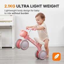 UBRAVOO Other Kids Tricycles, Scooters, & Wagons - Pink - View 1