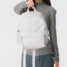 Nike Sportswear Student Backpack Outdoor Travel Backpack Unisex Gray - Light Grey - View 2