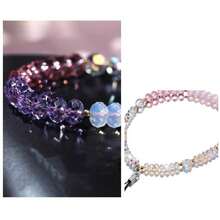 300PCS 8mm Faceted Glass Rondelle Beads, Mixed Colors For DIY Jewelry Making, Bracelets & Necklaces, With Storage Box - 8mm - View 6