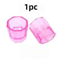 2pcs Nail Art Cups, Nail Liquid Bowl, Moisturizing Dish, Acrylic Powder Box, Acrylic Nail Bowl - Multicolor - View 14