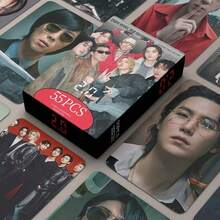Zojirushi 55pcs Collectible Cards K-POP Comeback Album Merchandise LOMO Support Cards Photocard - A - View 3