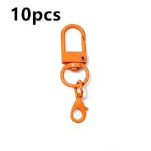 10pcs Metal Colorful Alloy Snap Lobster Clasp Hooks Buckle Connector For DIY Key Chain Bags Pendants Accessories - Lobster Clasp Hooks - View 16