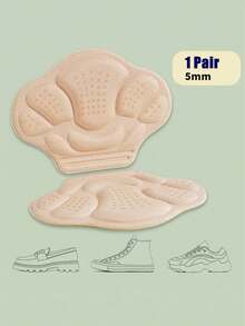 Sneaker Size Reducer Heel Grip Pads, Anti-Slip Anti-Chafing Heel Liners, Half Size Insoles For Shoe Size Adjustment - Thin/5mm - View 11