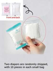 Portable Travel Makeup Remover Case, 2-In-1 Wash & Remove Makeup Set With Flip-Top Lid, Compact Plastic Storage Box For -The- Skincare Organization, Suitable For Travel & Business Trips - Multicolor - View 10