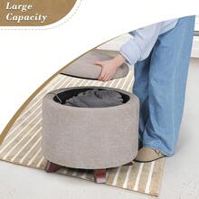 Storage Benches & Ottomans - Khaki - View 5