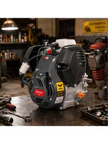 Motor Gasolina Branco B4T-3.7 3,7CV 121cc 4 Tempos Part. Manual Compactador - Preto - Visão 4