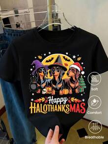 Women T-Shirts - Black - View 2