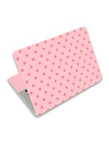 Polka Dot Print Laptop Sticker, Black Background With Pink Polka Dots Protective Film, Suitable For 15-15.6 Inch Laptops - View 18