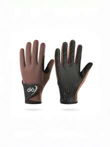 Sports Equestrian & Golf Gloves, Breathable & Warm, Touchscreen Compatible, Suitable For Horse Riding, Golf, Fishing, Gardening Competitions & Outdoor Activities, Equestrian & Golf Accessories, Horse Riding Gear, Motorcycle - Multicolor - View 14