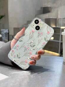 1pc Dainty Floral Daisy Clear Print Phone Case,Compatible With IPhone 18 Pro Max 17 Pro Max 16 Pro Max 15 Pro Max 14 Pro Max & 11/12/13/14/15/16/17/18 Pro/Plus - Multicolor - View 5