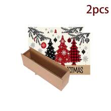 1pc 2D Christmas Absorbent Mat, Christmas Tree Pattern, Kitchen Countertop Absorbent Drying Mat, Coffee Machine Mat, Pour Over Coffee Pot Mat, Dish Drying Mat, Non-Slip Heat Resistant Kitchen Mat, Dining Table Mat, Breakfast Mat, Washing Machine Mat, Home Kitchen Dining Table Coffee Shop Bar Decor Mat, Holiday Party Housewarming Gift - Multicolor - View 11