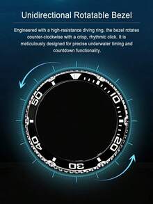 Men's ORIENT Automatic Diver Watch, Brushed Stainless Steel Bracelet, Black Dial, Rotating Bezel, 200m Water Resistant, Date & Day Display, Sports Watch - Black - View 5