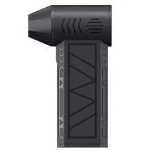1pc Black Mini Turbine Jet Electric Portable Air Duster With LED Light, Battery Level Display, Handheld Cleaning Tool, Type-C Charging, 13000RPM, Suitable For Car, Computer, Keyboard, Pet Hair, Camping Fan, Snow Removal - A - View 14