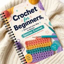 This Knitting And Crochet Journal Is Designed For Crafters, Students And Teachers, Helping You Learn Basic Needlework And Simple Crochet Projects. This Aesthetic Notebook Is Dedicated To Organizing Your Knitting And Crochet Creations - A - View 4