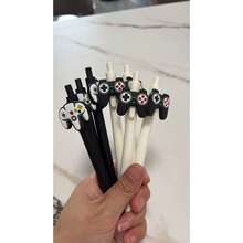 5pcs Creative Ballpoint Pens, Game Controller Sticker, Neutral Pen, Student Gift Pen, School Supplies, Suitable For Students, Adults, Teachers, Creative Gift, Writing Pen, Marker Pen, Medium Tip, Learning Supplies, Back To School Stationery - one-size - View 10