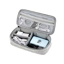 Multi-Purpose Storage Bag For Camping, Business Travel, Outdoor Sports, Cycling, Data Cables, Chargers, Power Banks Organizer - Multicolor - View 1