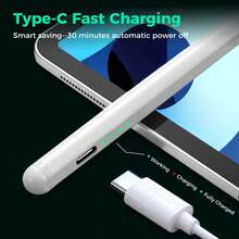 2026 Latest Stylus Pen, Compatible With Android And IOS Devices, 5 Colors Available, Active Stylus For Phone And Tablet, Smooth Writing Tip, Universal, Rechargeable, Portable, Multi-Functional, Holiday Gift, High Quality, Affordable, Daily Use, School, Work - Multicolor - View 8