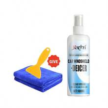 Professional Grade Car Glass De-Icer Spray, Multi-Functional Frost Dissolver, Comprehensive Coverage For Car Windshield, Rearview Mirror, Refrigerator And Home Windows, Nano-Level De-Icer Fast Acting, Stylish Design - 100ml - View 11