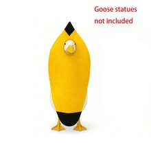 Banana Pepper Porch Goose Outfit, Cute Goose Clothes, Fits 23 Inch Statue, Outdoor Garden Yard Patio Lawn Decor - Multicolor - View 10