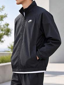 Nike 男士休閒夾克 AS M NK CLUB ROSCOE FZ JKT 梭織運動夾克 HV1140-010 - HV1140-010 - 查看 1