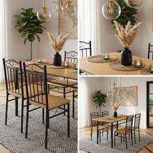Dining Table & Chair Sets - White - View 6
