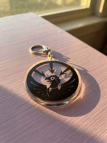 1Pc/9Pcs SCP Foundation & Mysterious Aesthetic Acrylic Keychains, Featuring Classic Band Logos & Mysterious Aesthetic Designs, Fashionable Bag Charms, Suitable For Back To School, Gift For Music And Mystery Fans, Exquisite Collection, All Season - Multicolor - View 13