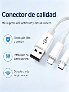 5-In-1 Multi Card Reader Lightning+Type C+USB A For IPhone/Android//PC/Tablet/Camera/Hard Drive/USB Flash Drive, OTG Memory Adapter For SD/Micro SD/SDHC/SDXC/MFI - White - View 2