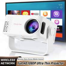 M60 Mini Projector 1080P Supported With USB/Type-C Ports, Portable Home Theater Projector ,60-150 Inch Projection - White USB Interface - View 10